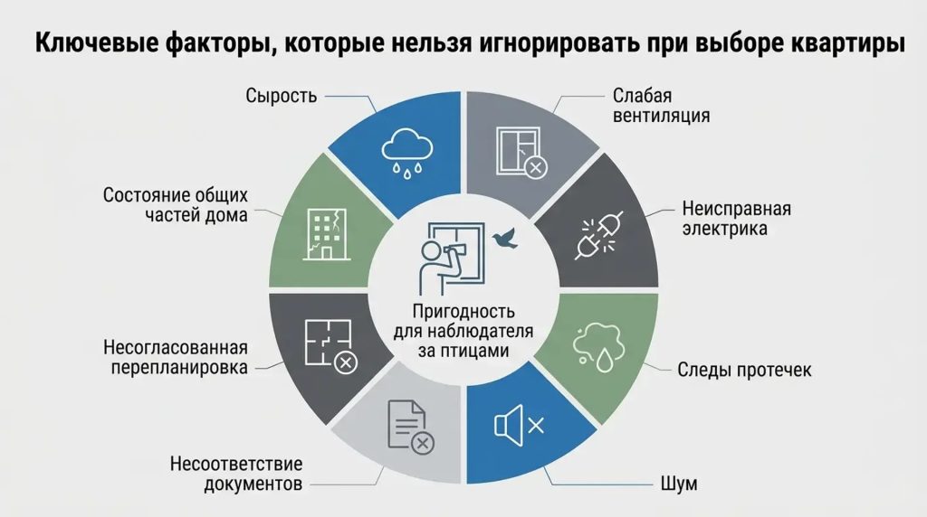 Ключевые факторы, которые нельзя игнорировать при выборе квартиры